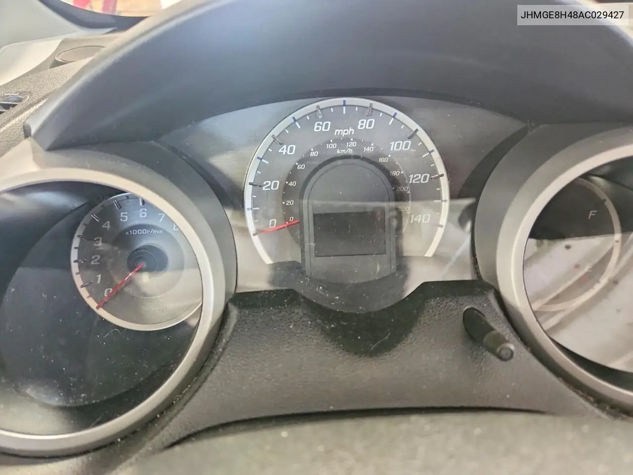 2010 Honda Fit Sport VIN: JHMGE8H48AC029427 Lot: 60505826