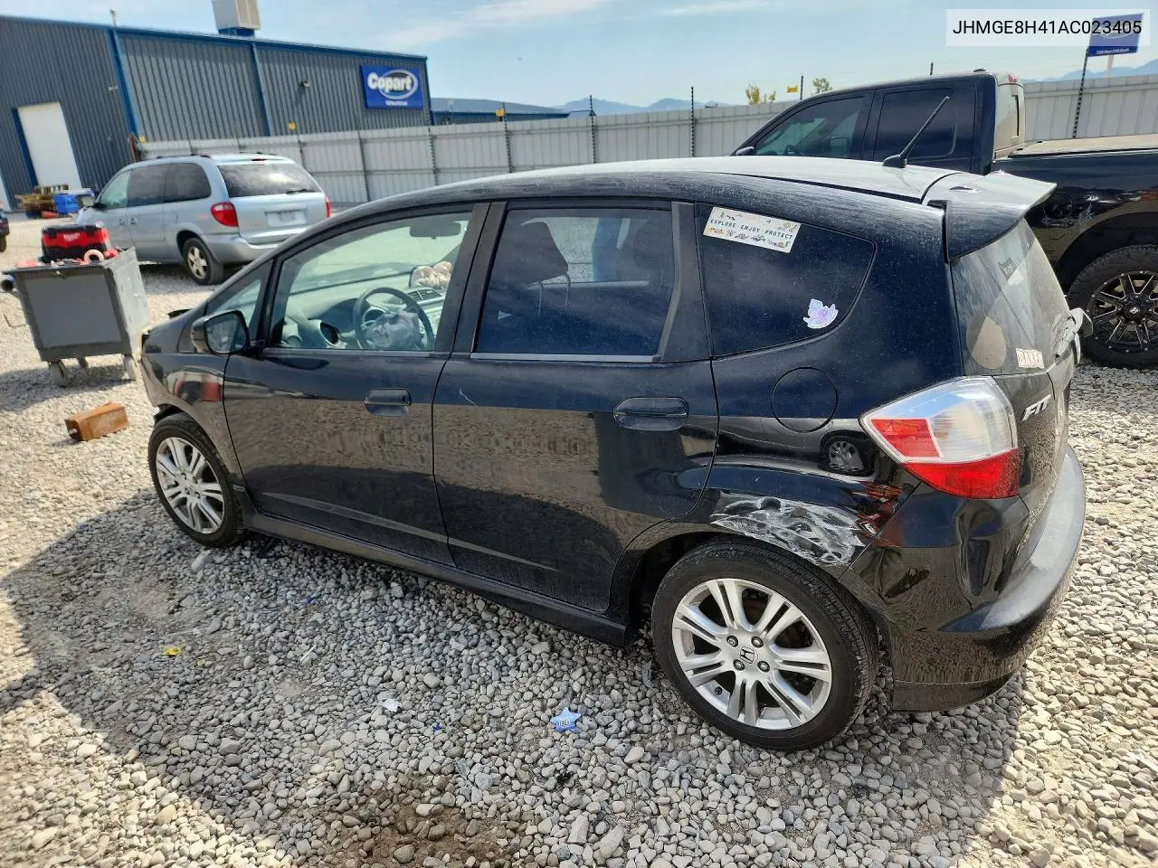2010 Honda Fit Sport VIN: JHMGE8H41AC023405 Lot: 60815516