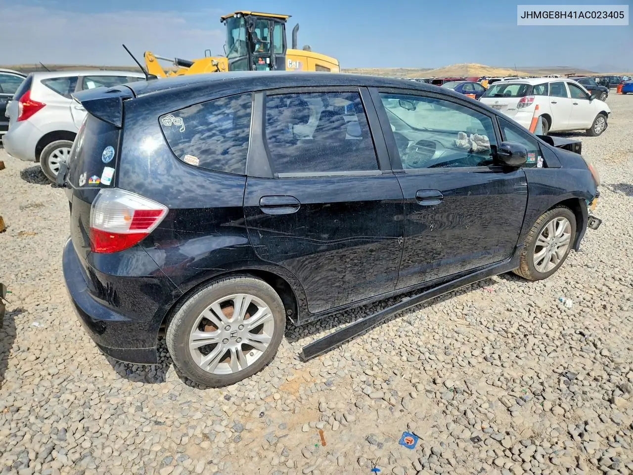 2010 Honda Fit Sport VIN: JHMGE8H41AC023405 Lot: 60815516