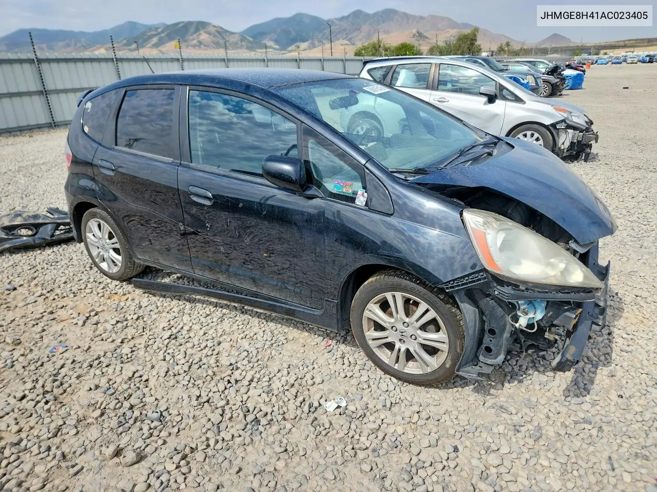 2010 Honda Fit Sport VIN: JHMGE8H41AC023405 Lot: 60815516