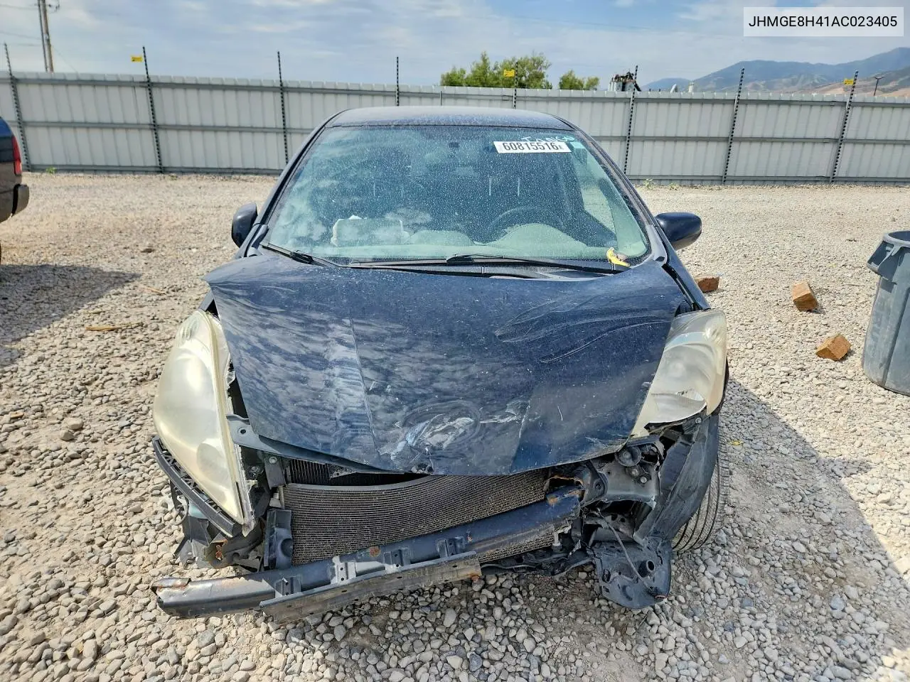 2010 Honda Fit Sport VIN: JHMGE8H41AC023405 Lot: 60815516