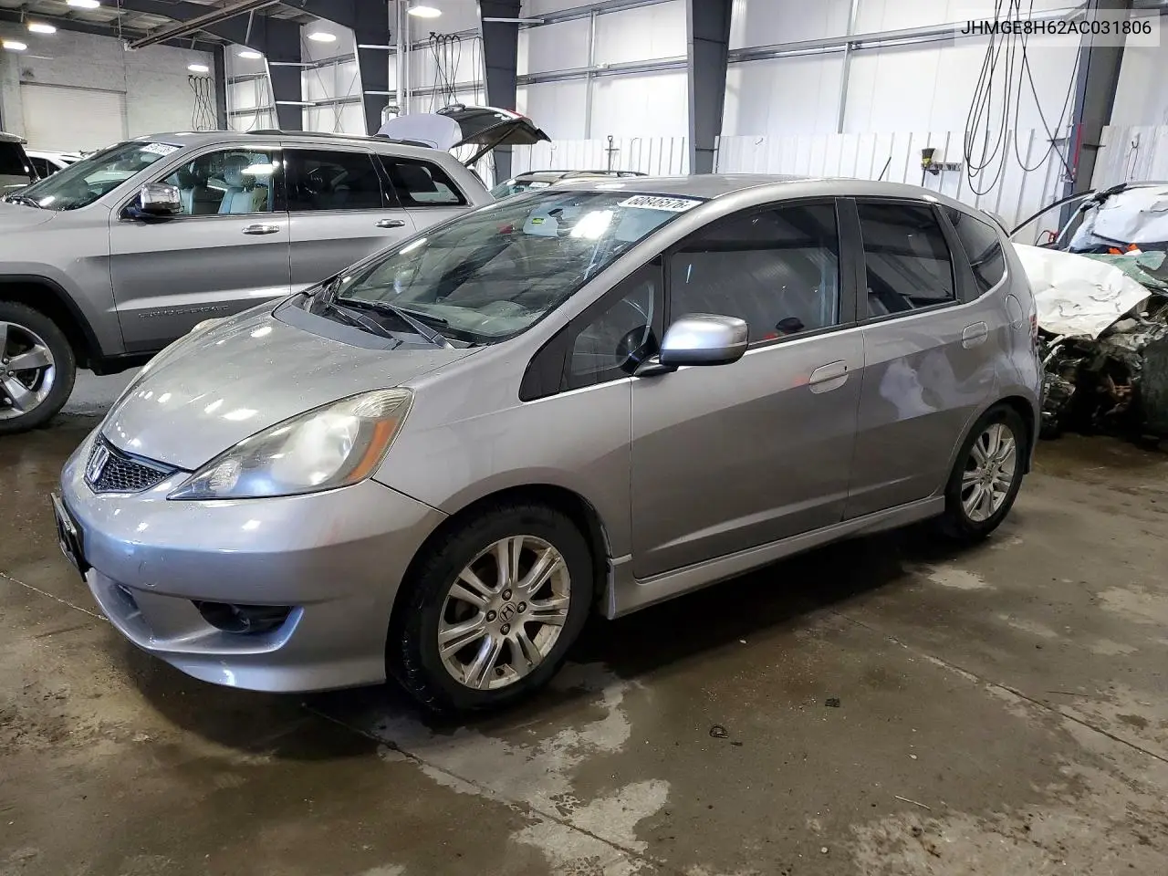2010 Honda Fit Sport VIN: JHMGE8H62AC031806 Lot: 60846576