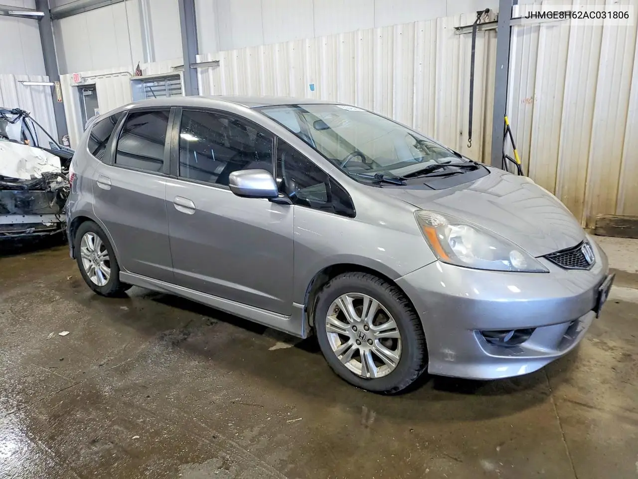 2010 Honda Fit Sport VIN: JHMGE8H62AC031806 Lot: 60846576