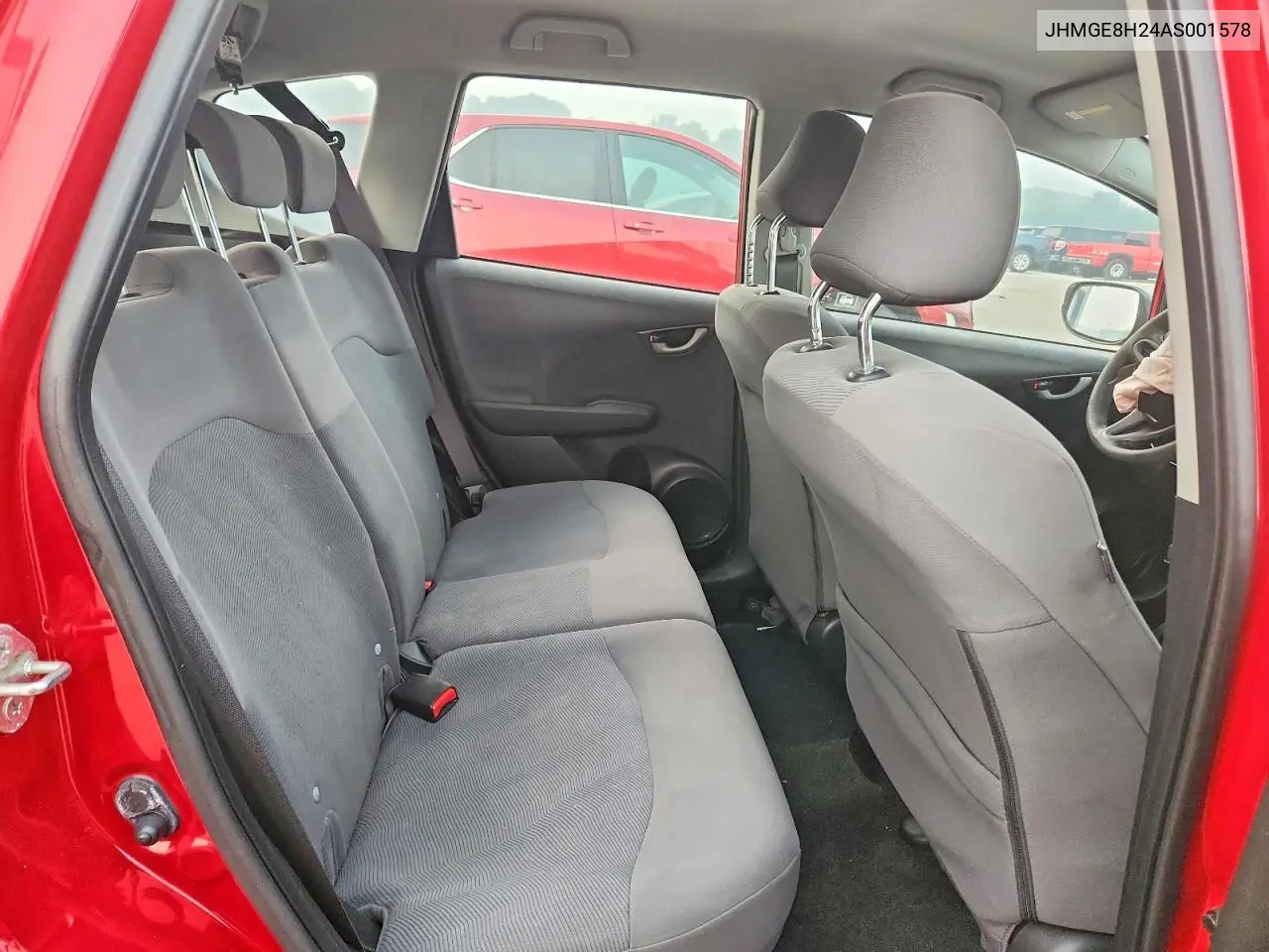 2010 Honda Fit VIN: JHMGE8H24AS001578 Lot: 60976016
