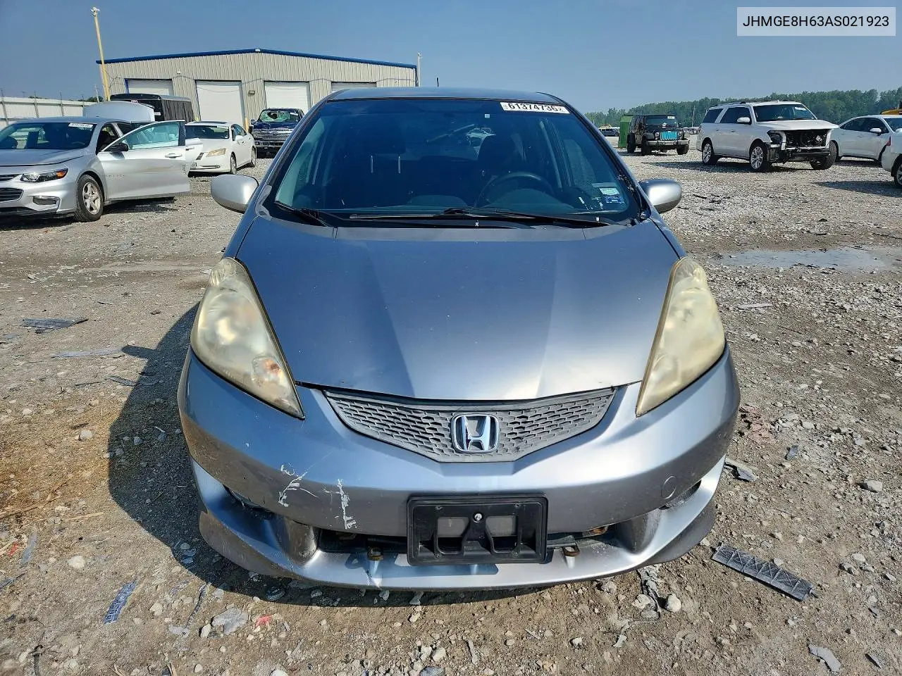 2010 Honda Fit Sport VIN: JHMGE8H63AS021923 Lot: 61374736