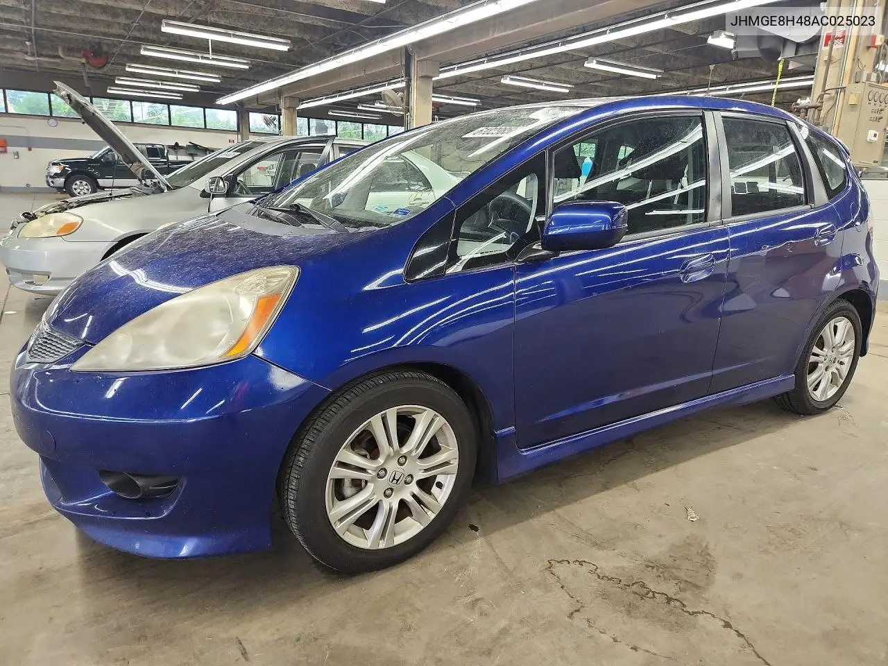 2010 Honda Fit Sport VIN: JHMGE8H48AC025023 Lot: 61839856