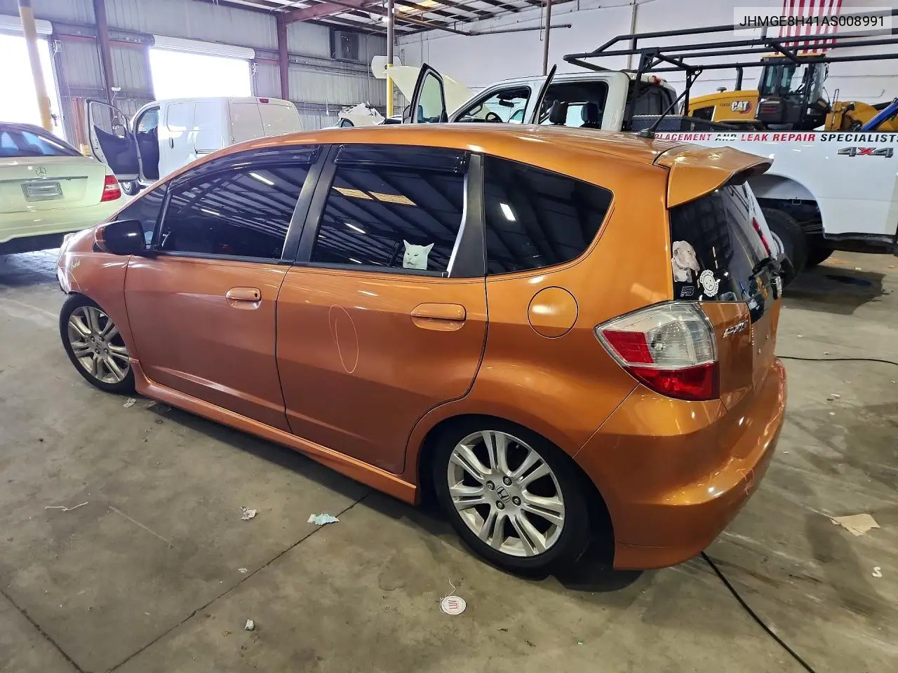 2010 Honda Fit Sport VIN: JHMGE8H41AS008991 Lot: 61876026