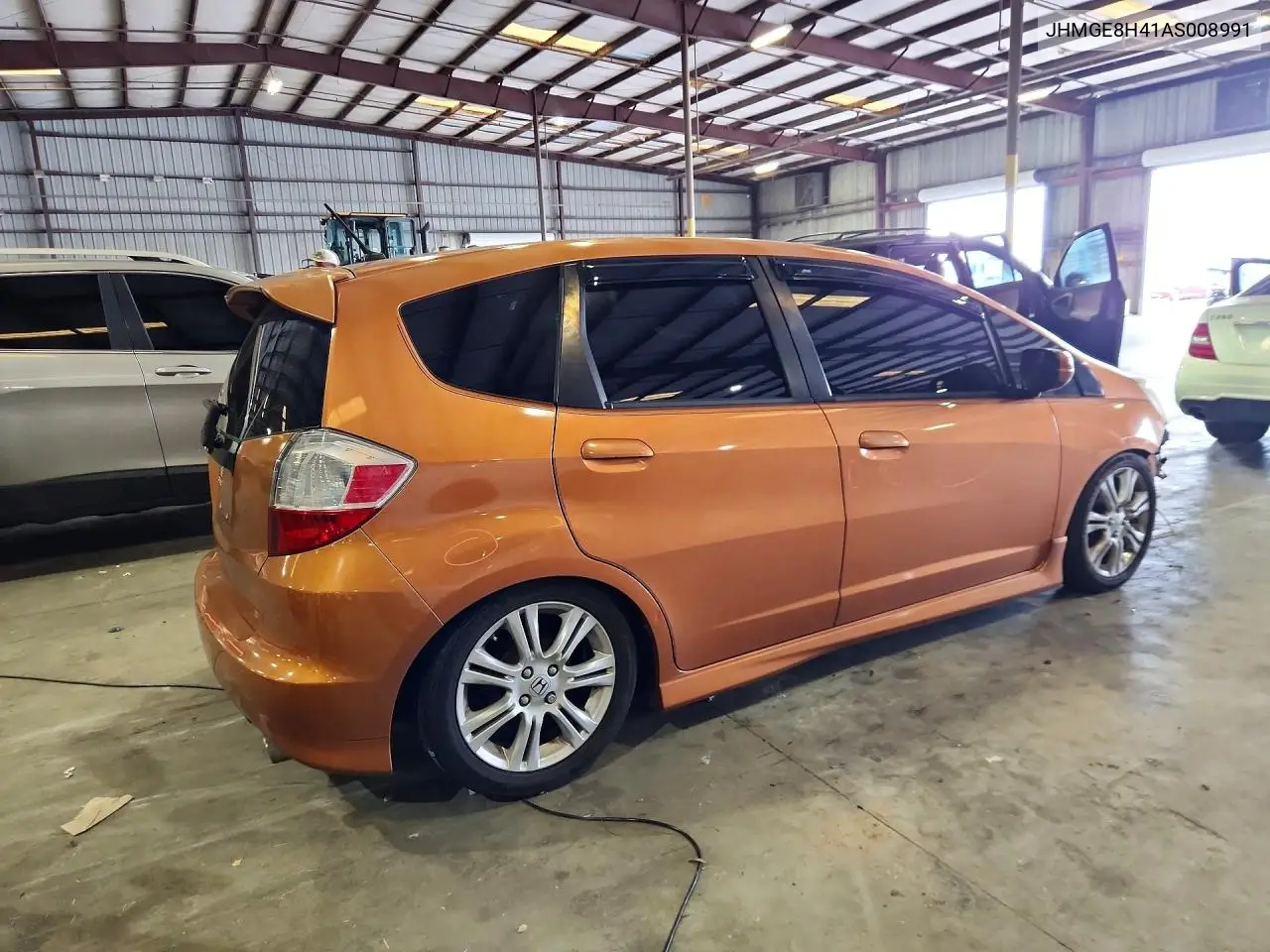2010 Honda Fit Sport VIN: JHMGE8H41AS008991 Lot: 61876026