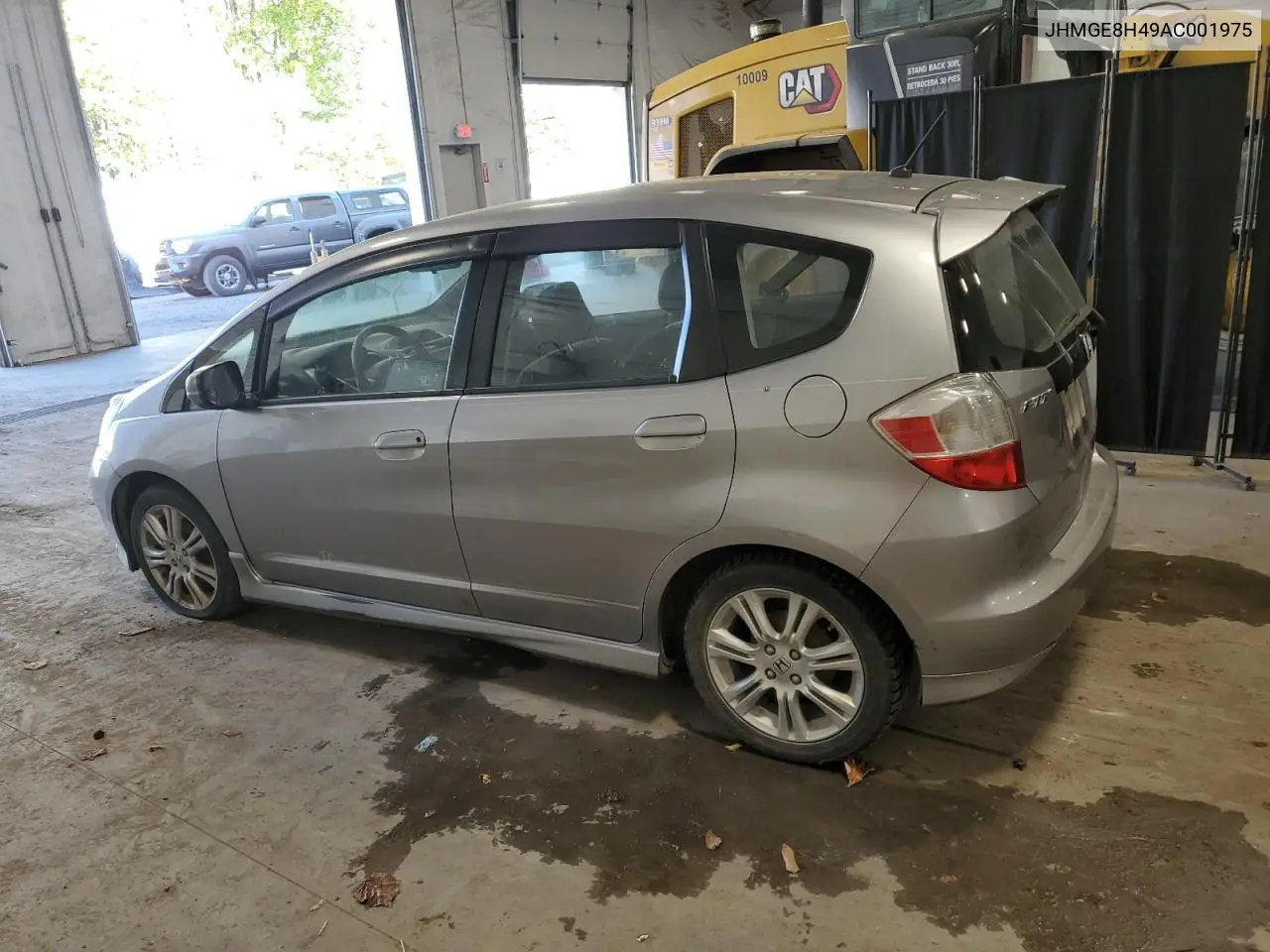 2010 Honda Fit Sport VIN: JHMGE8H49AC001975 Lot: 84868145