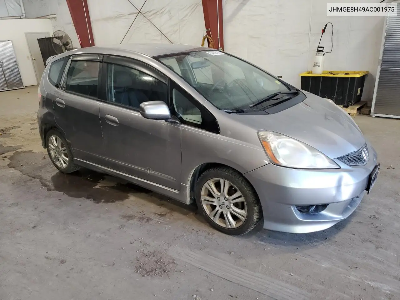 2010 Honda Fit Sport VIN: JHMGE8H49AC001975 Lot: 84868145