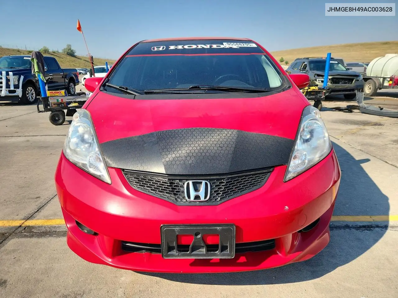 2010 Honda Fit Sport VIN: JHMGE8H49AC003628 Lot: 95588295