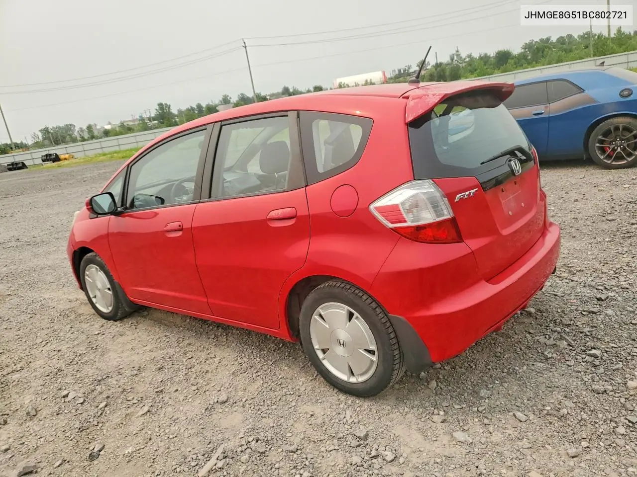 2011 Honda Fit Sport VIN: JHMGE8G51BC802721 Lot: 60989136