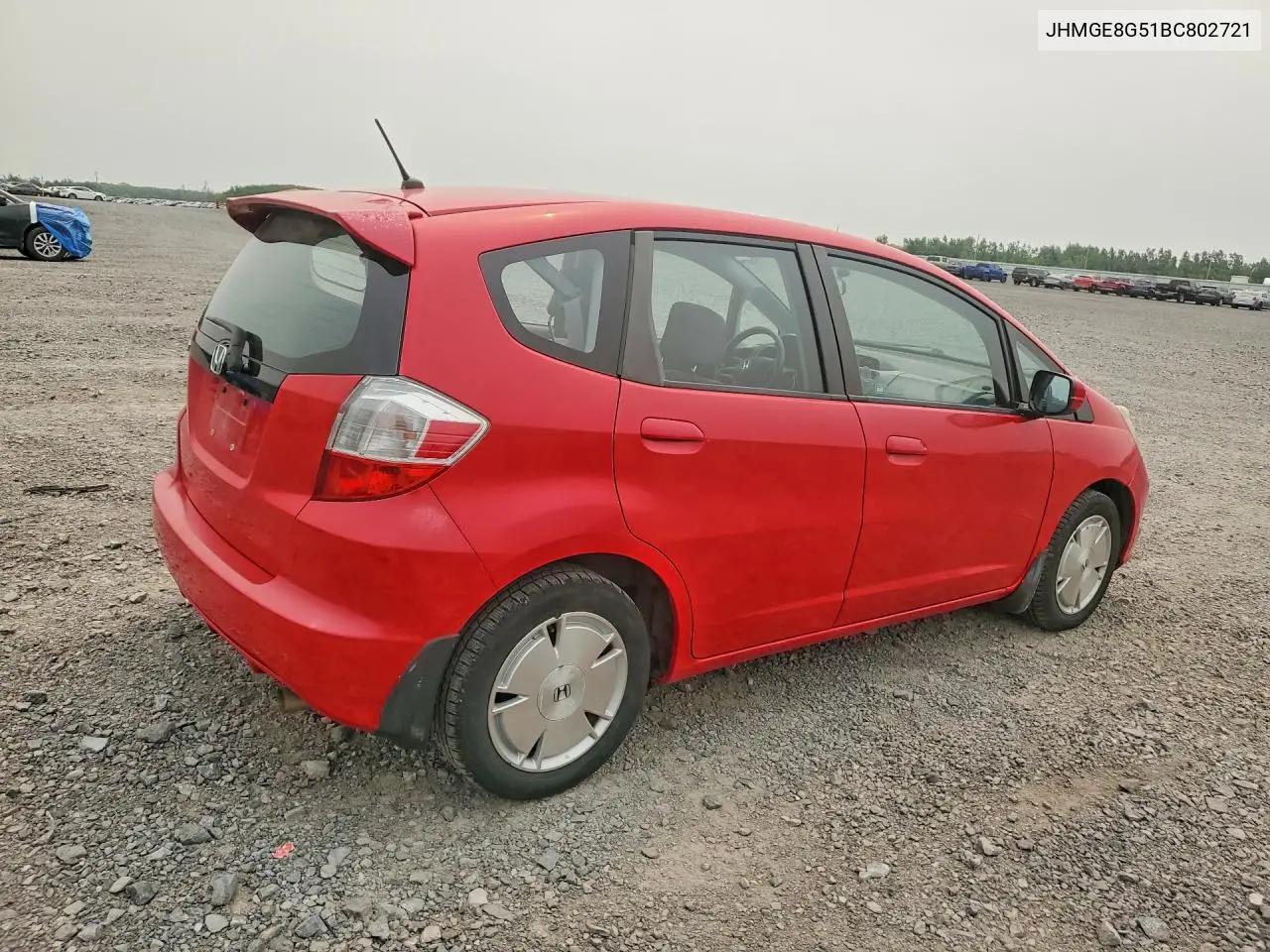 2011 Honda Fit Sport VIN: JHMGE8G51BC802721 Lot: 60989136