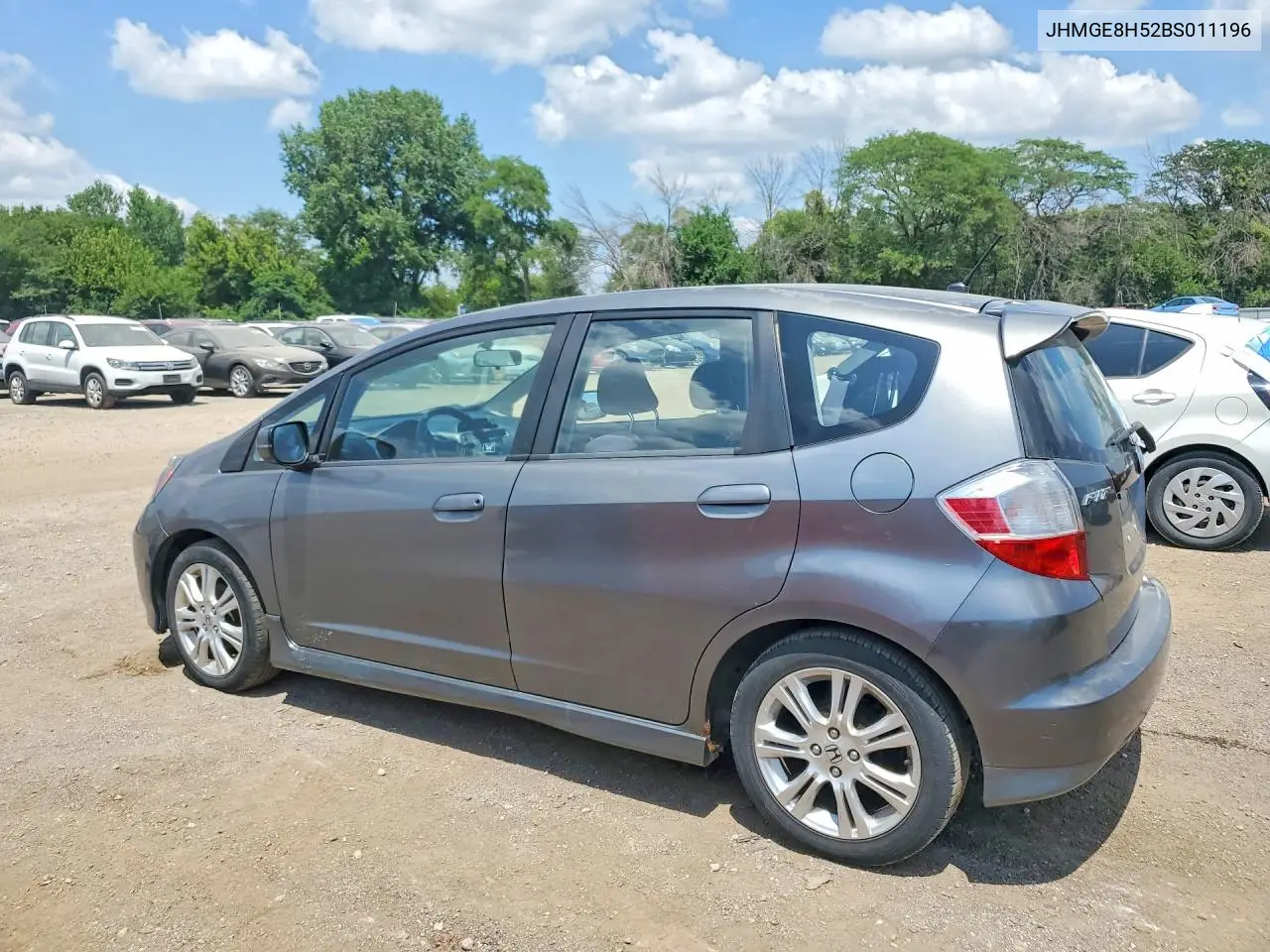2011 Honda Fit Sport VIN: JHMGE8H52BS011196 Lot: 61212436