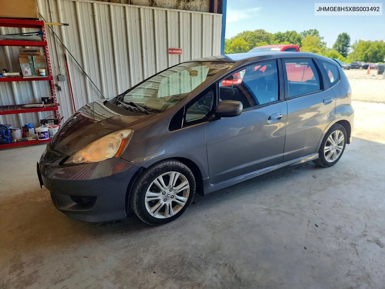 2011 Honda Fit Sport VIN: JHMGE8H5XBS003492 Lot: 61250206