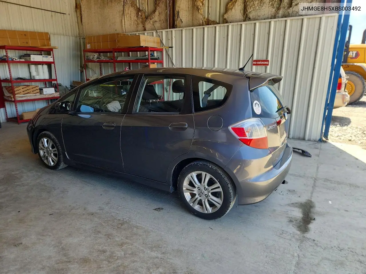 2011 Honda Fit Sport VIN: JHMGE8H5XBS003492 Lot: 61250206