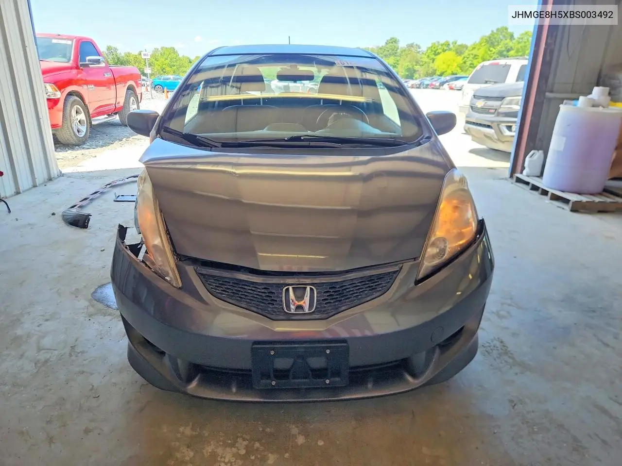 2011 Honda Fit Sport VIN: JHMGE8H5XBS003492 Lot: 61250206