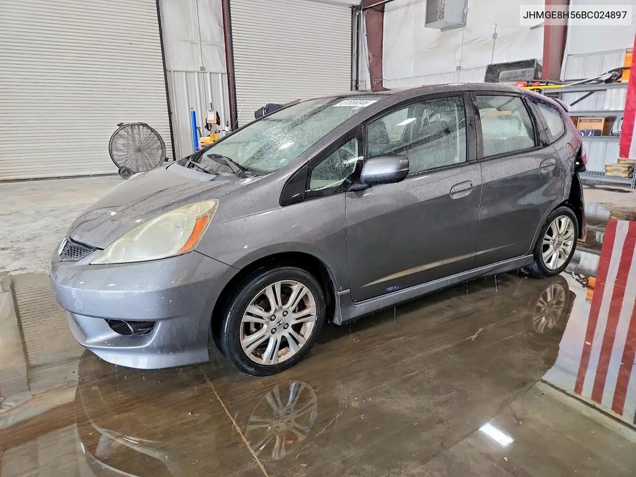 2011 Honda Fit Sport VIN: JHMGE8H56BC024897 Lot: 61556346