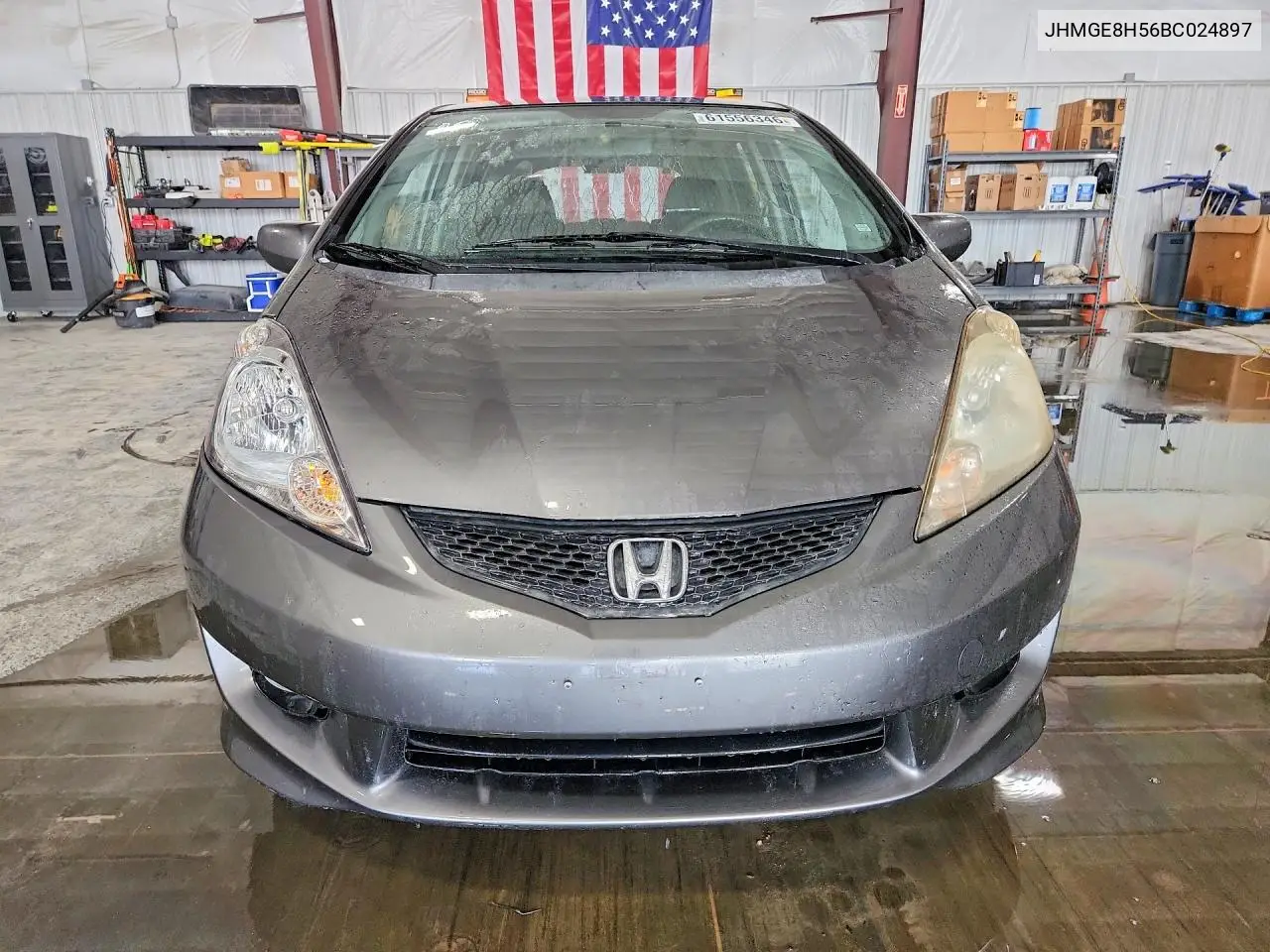 2011 Honda Fit Sport VIN: JHMGE8H56BC024897 Lot: 61556346
