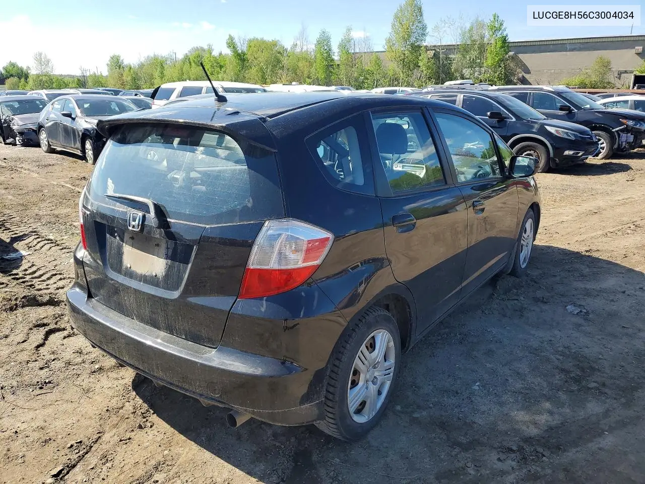 2012 Honda Fit Lx VIN: LUCGE8H56C3004034 Lot: 55114776