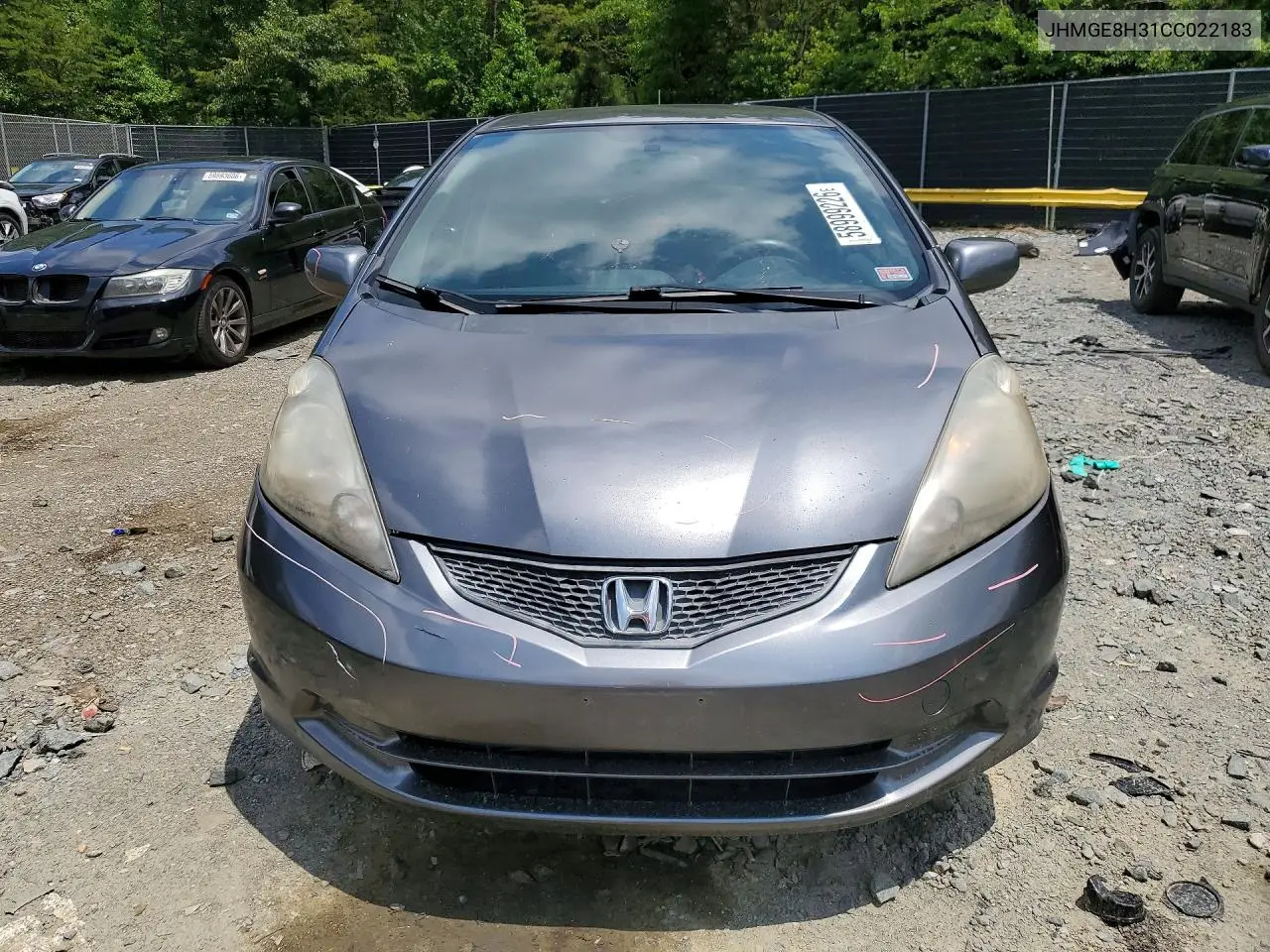 2012 Honda Fit VIN: JHMGE8H31CC022183 Lot: 58999226