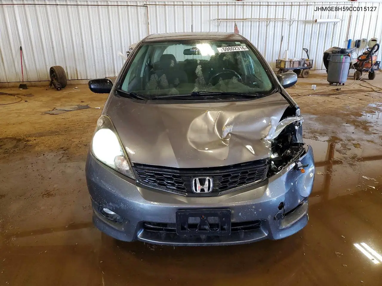 2012 Honda Fit Sport VIN: JHMGE8H59CC015127 Lot: 59802316