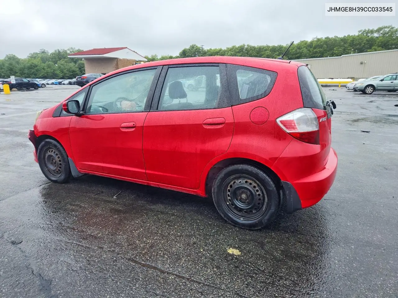 2012 Honda Fit VIN: JHMGE8H39CC033545 Lot: 59994386