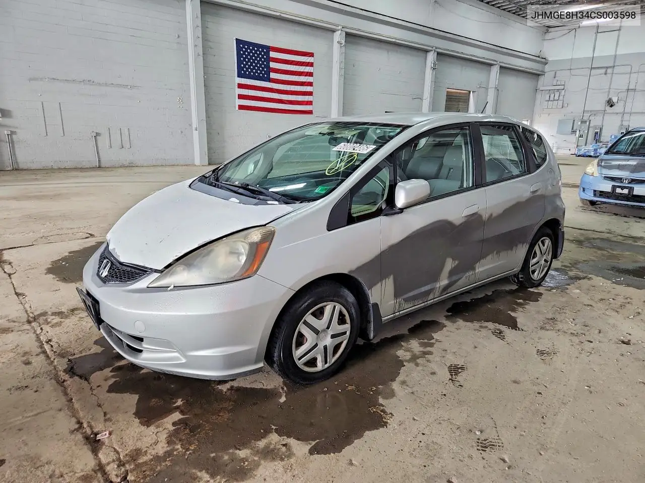 2012 Honda Fit VIN: JHMGE8H34CS003598 Lot: 60802486
