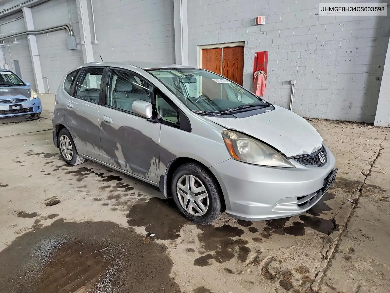 2012 Honda Fit VIN: JHMGE8H34CS003598 Lot: 60802486
