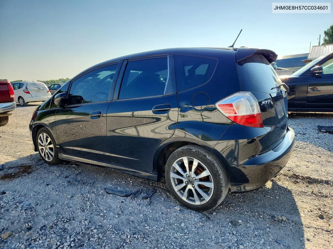 2012 Honda Fit Sport VIN: JHMGE8H57CC034601 Lot: 61235606