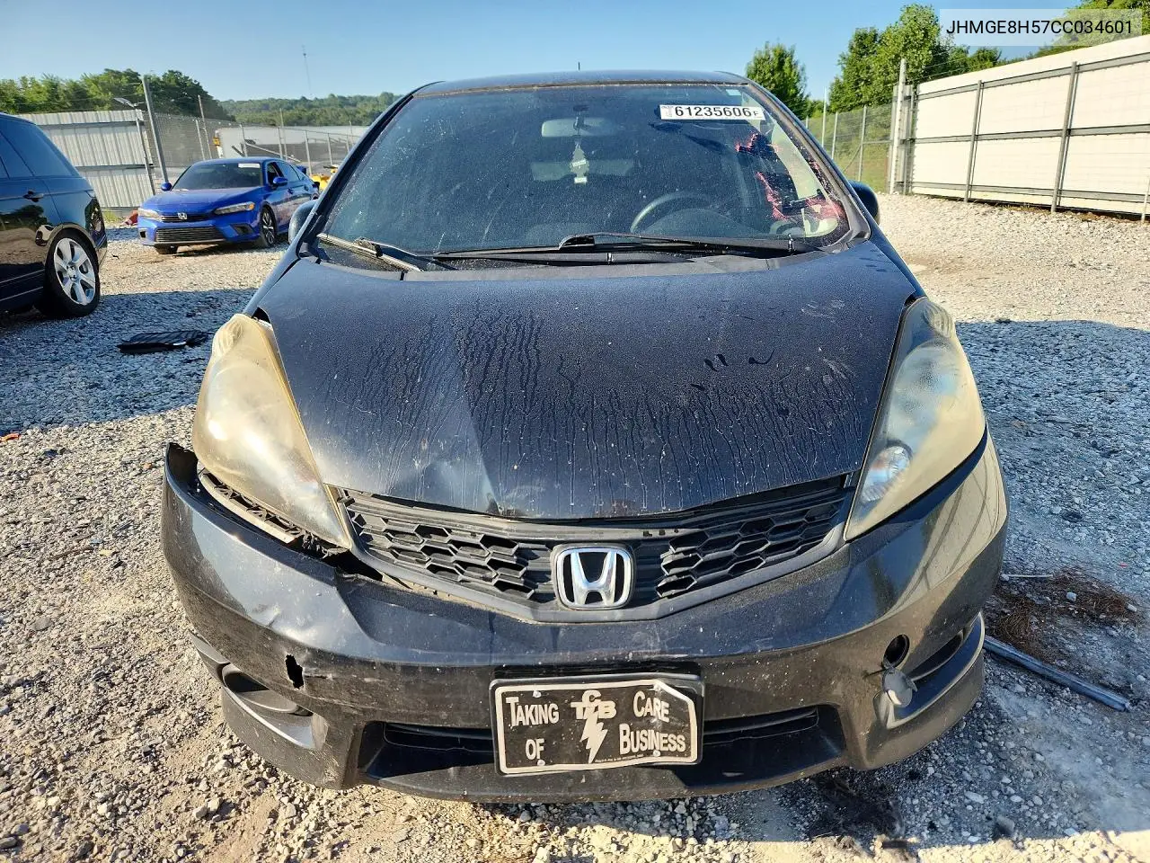 2012 Honda Fit Sport VIN: JHMGE8H57CC034601 Lot: 61235606