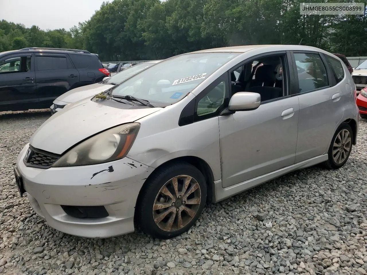 2012 Honda Fit Sport VIN: JHMGE8G55CS008599 Lot: 61282496