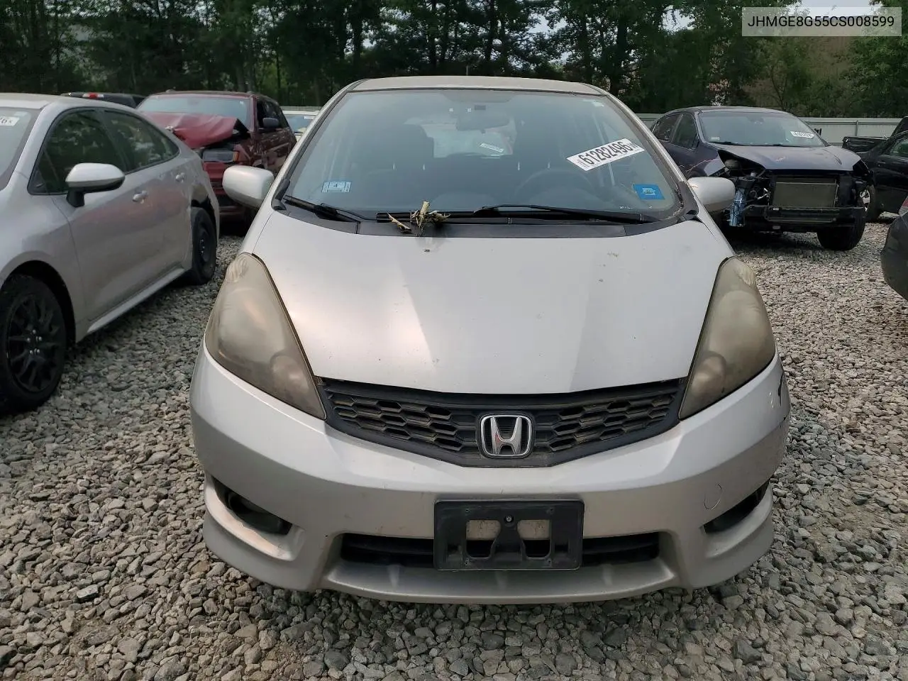 2012 Honda Fit Sport VIN: JHMGE8G55CS008599 Lot: 61282496