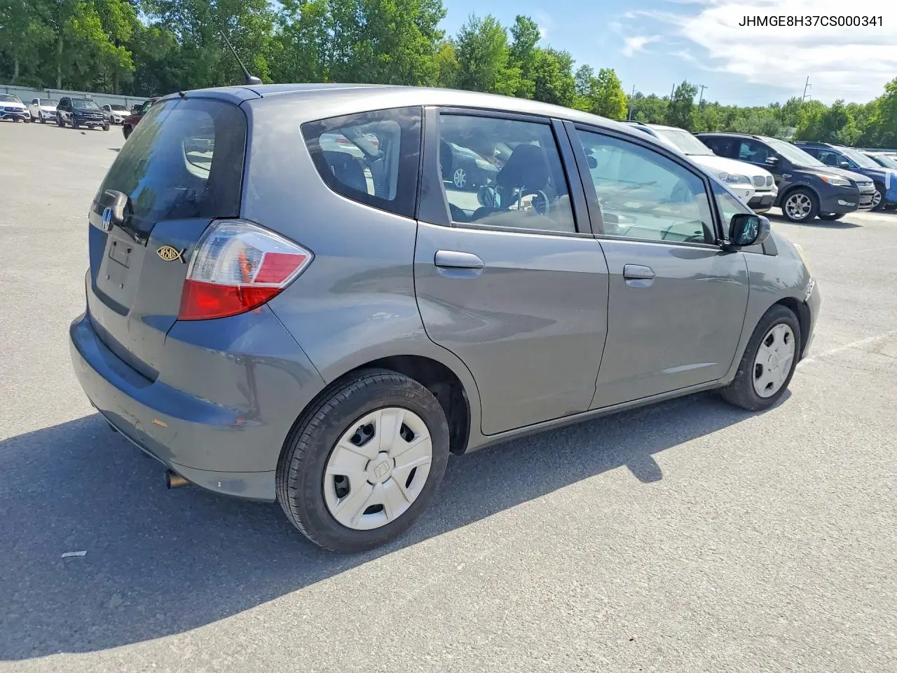 2012 Honda Fit VIN: JHMGE8H37CS000341 Lot: 61490716