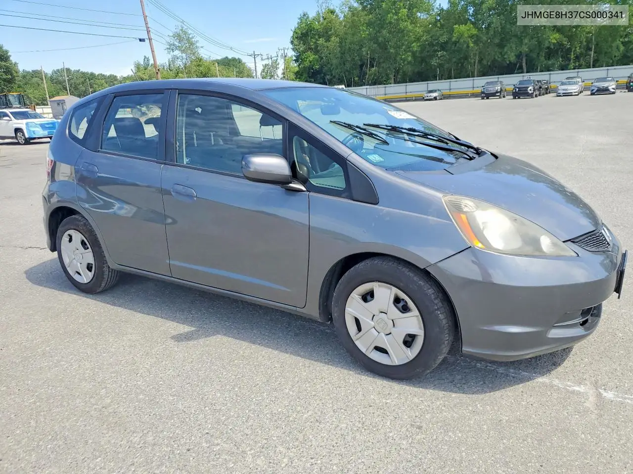 2012 Honda Fit VIN: JHMGE8H37CS000341 Lot: 61490716