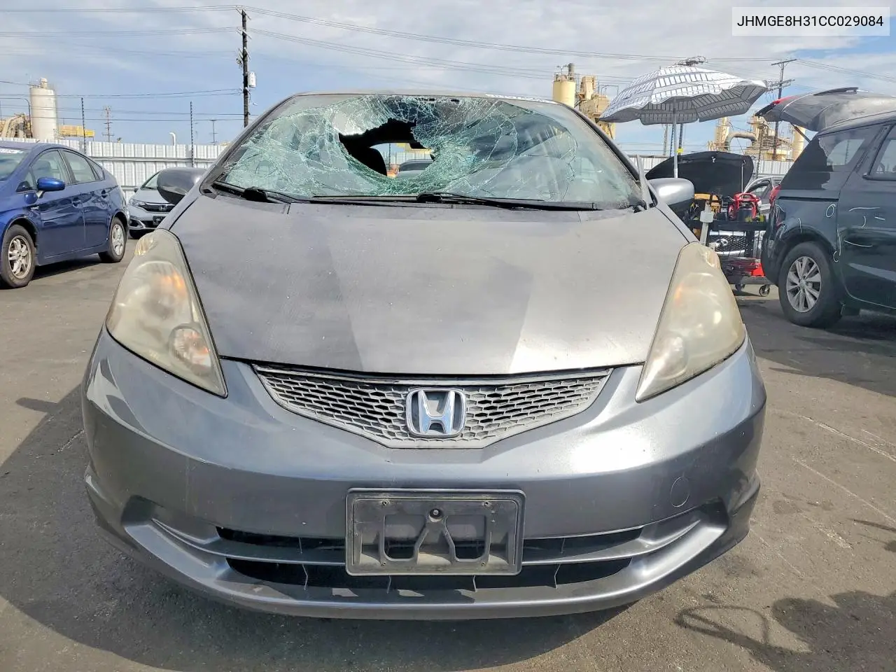 2012 Honda Fit VIN: JHMGE8H31CC029084 Lot: 61974566