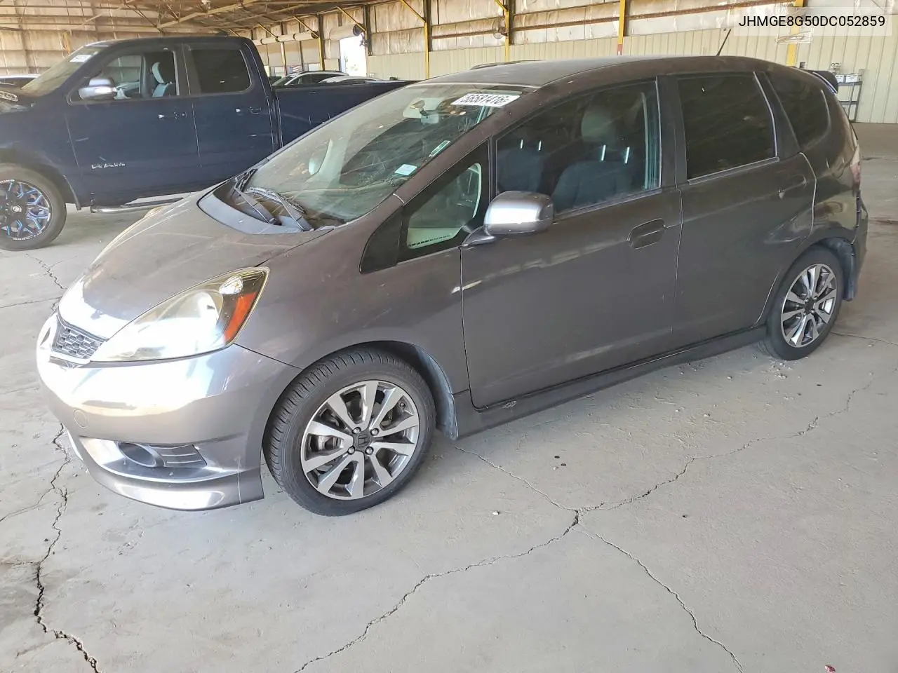 2013 Honda Fit Sport VIN: JHMGE8G50DC052859 Lot: 56581416