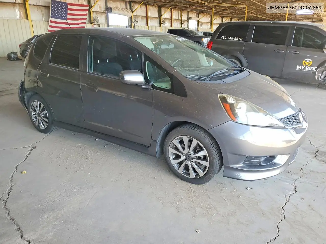 2013 Honda Fit Sport VIN: JHMGE8G50DC052859 Lot: 56581416