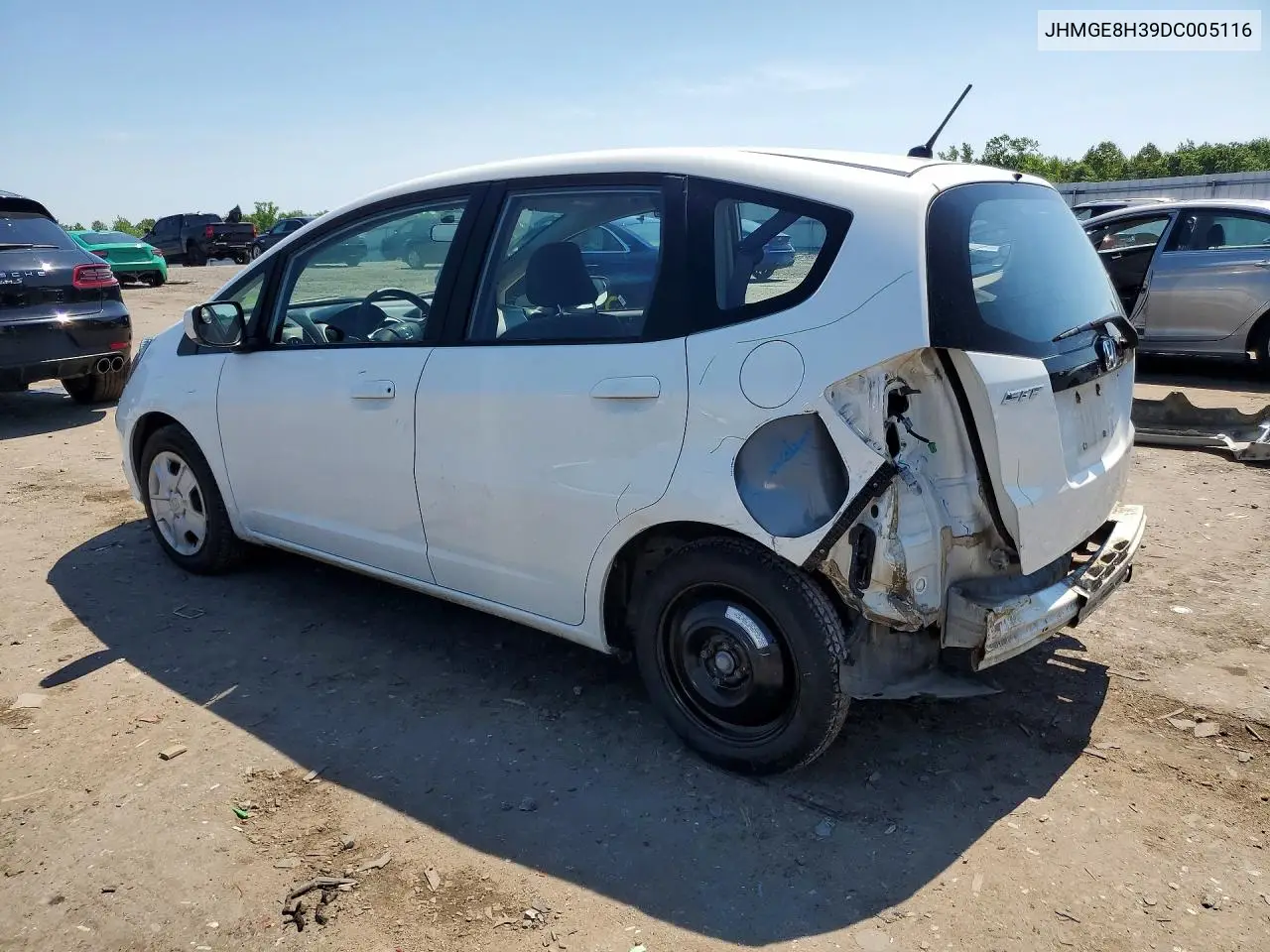 2013 Honda Fit VIN: JHMGE8H39DC005116 Lot: 57106096