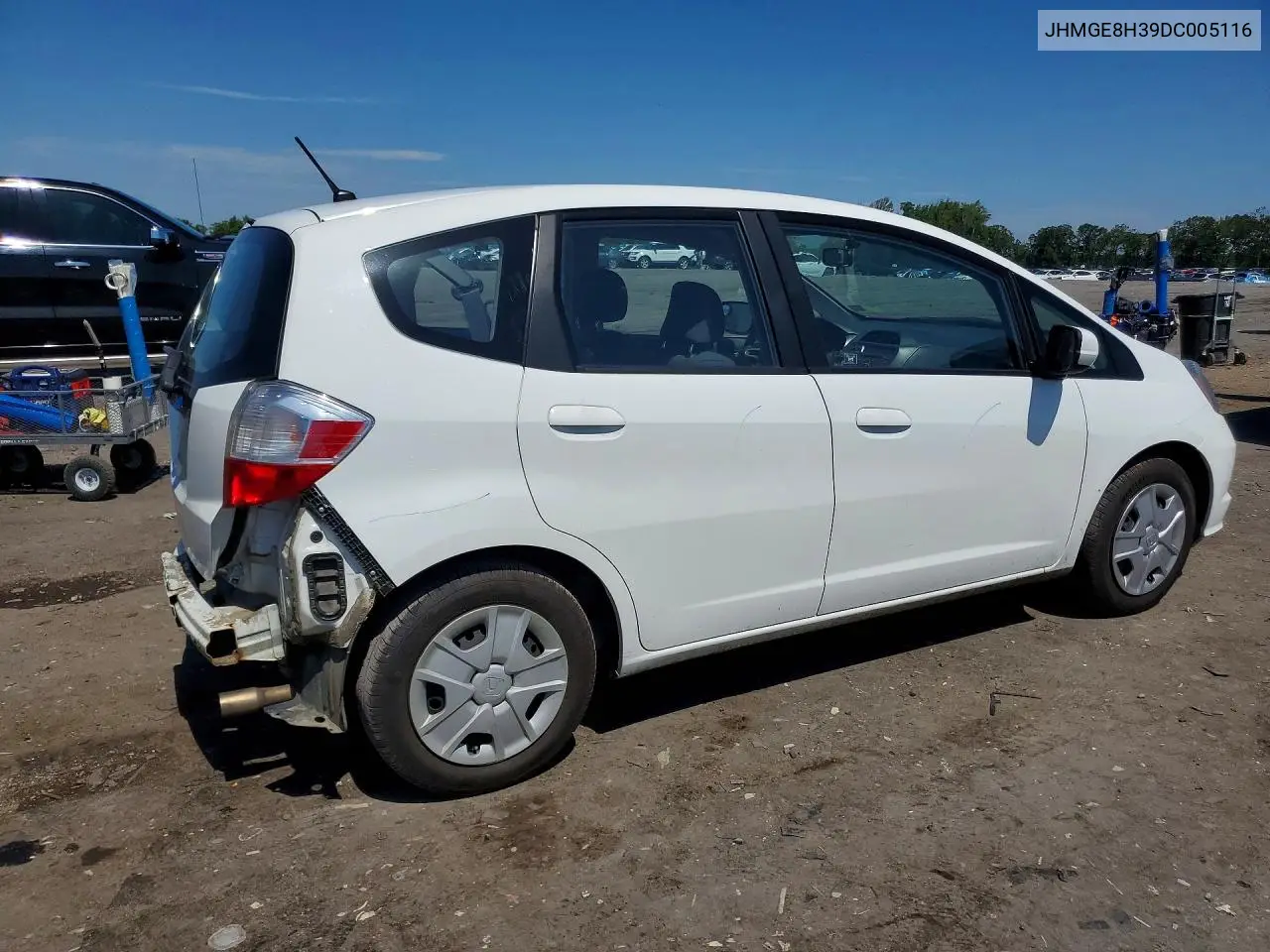 2013 Honda Fit VIN: JHMGE8H39DC005116 Lot: 57106096