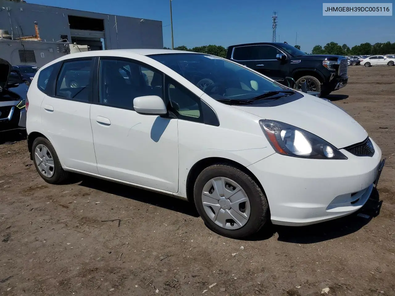 2013 Honda Fit VIN: JHMGE8H39DC005116 Lot: 57106096