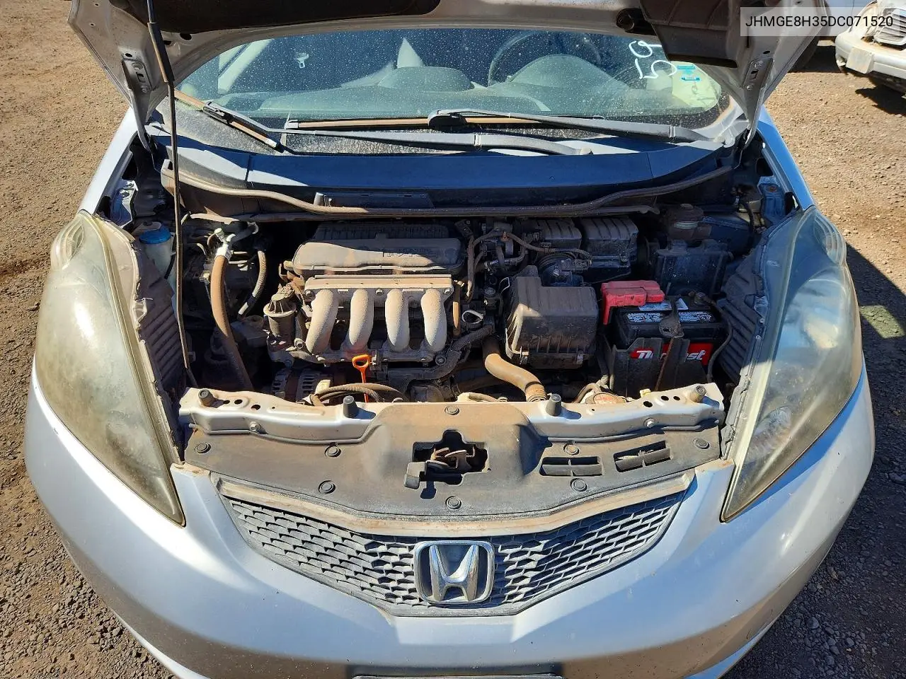 2013 Honda Fit VIN: JHMGE8H35DC071520 Lot: 59917936
