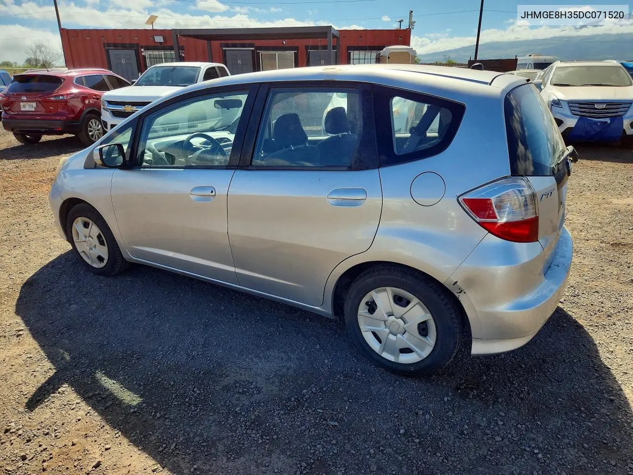 2013 Honda Fit VIN: JHMGE8H35DC071520 Lot: 59917936
