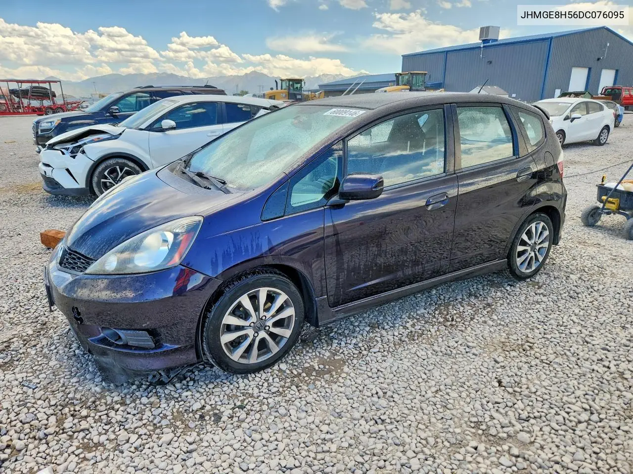 2013 Honda Fit Sport VIN: JHMGE8H56DC076095 Lot: 60009146