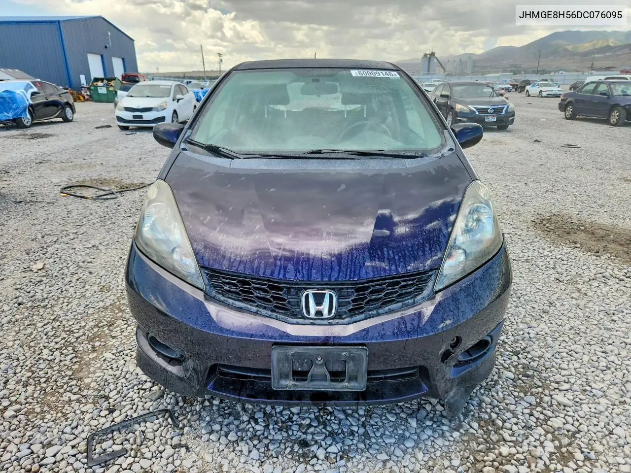 2013 Honda Fit Sport VIN: JHMGE8H56DC076095 Lot: 60009146