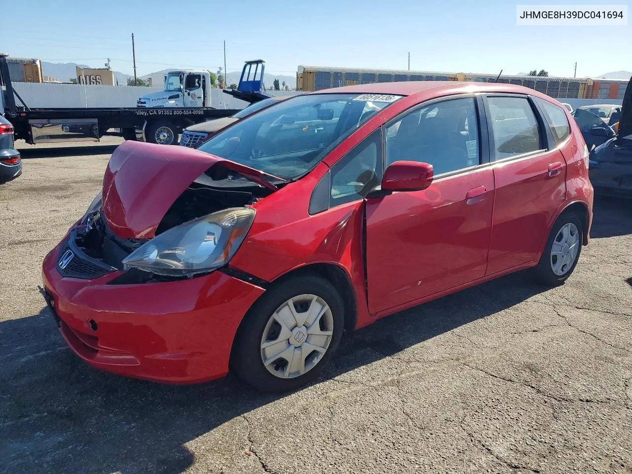 2013 Honda Fit VIN: JHMGE8H39DC041694 Lot: 60516136