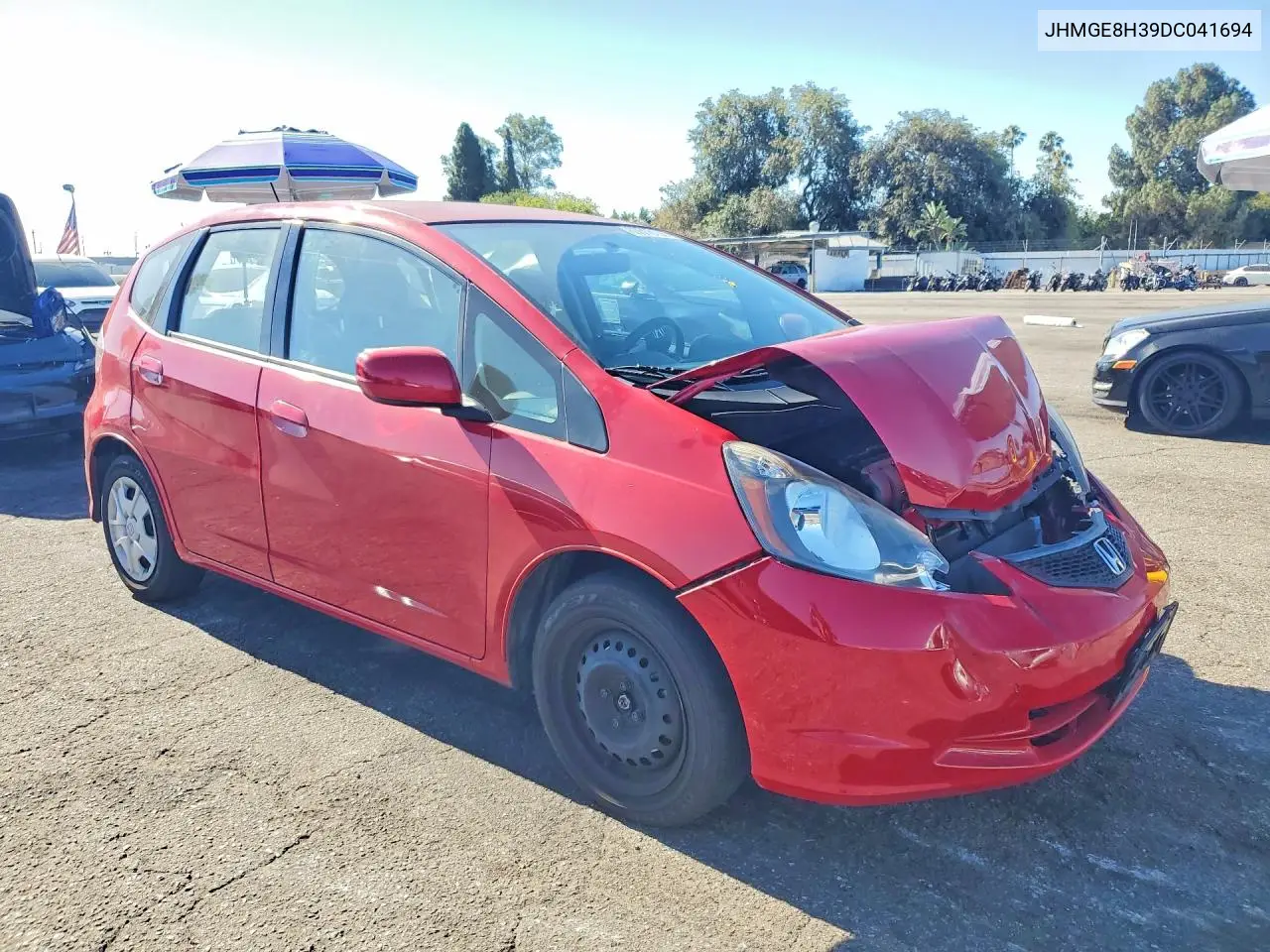 2013 Honda Fit VIN: JHMGE8H39DC041694 Lot: 60516136