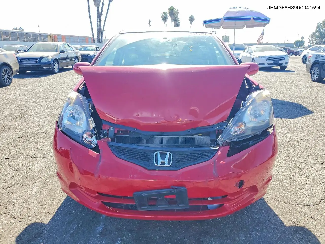2013 Honda Fit VIN: JHMGE8H39DC041694 Lot: 60516136