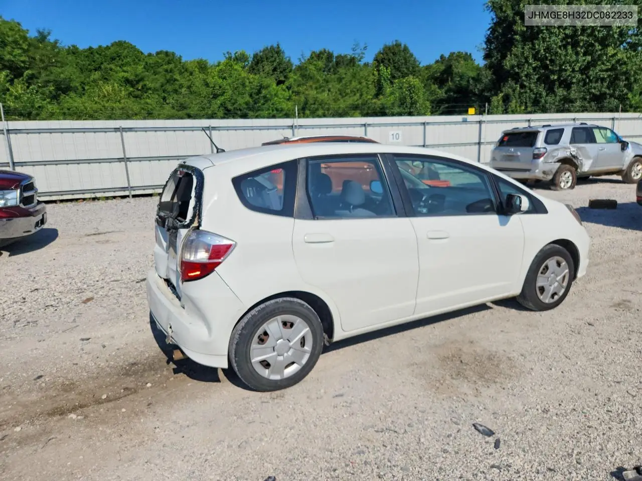 2013 Honda Fit VIN: JHMGE8H32DC082233 Lot: 60744486
