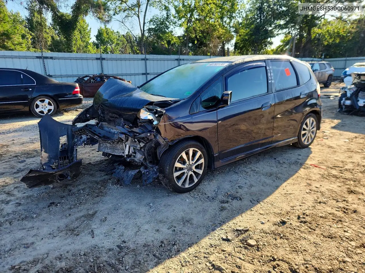 2013 Honda Fit Sport VIN: JHMGE8H53DC060971 Lot: 60763136